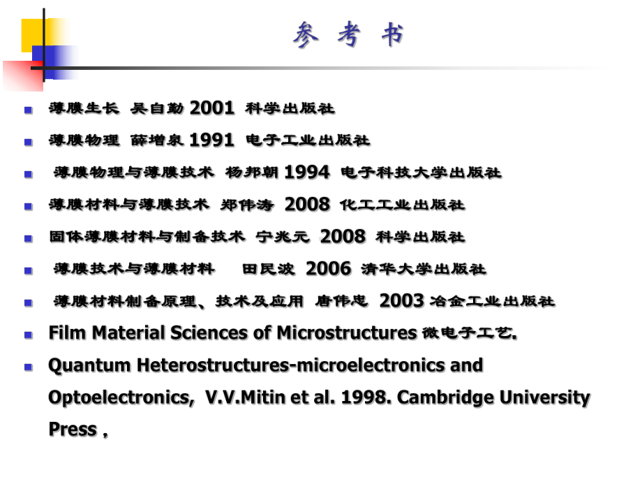 纳米技术课件：第六章-薄膜技术.ppt_第2页