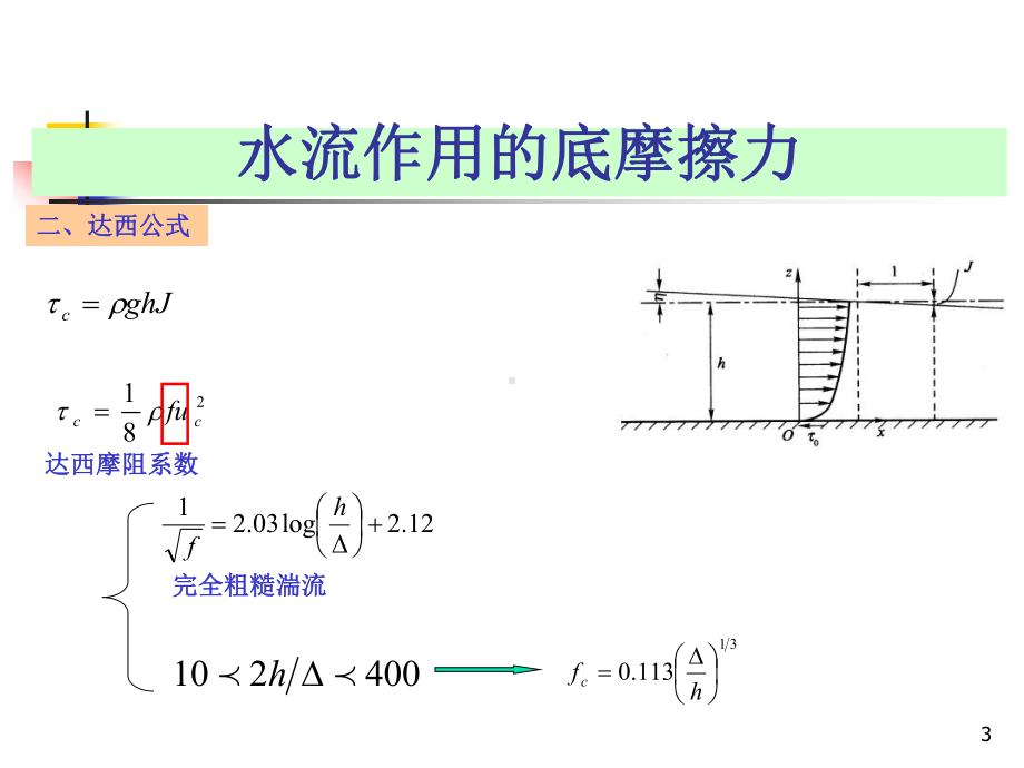 海岸动力学课件：4.4 波流共同作用下的底摩擦力.ppt_第3页