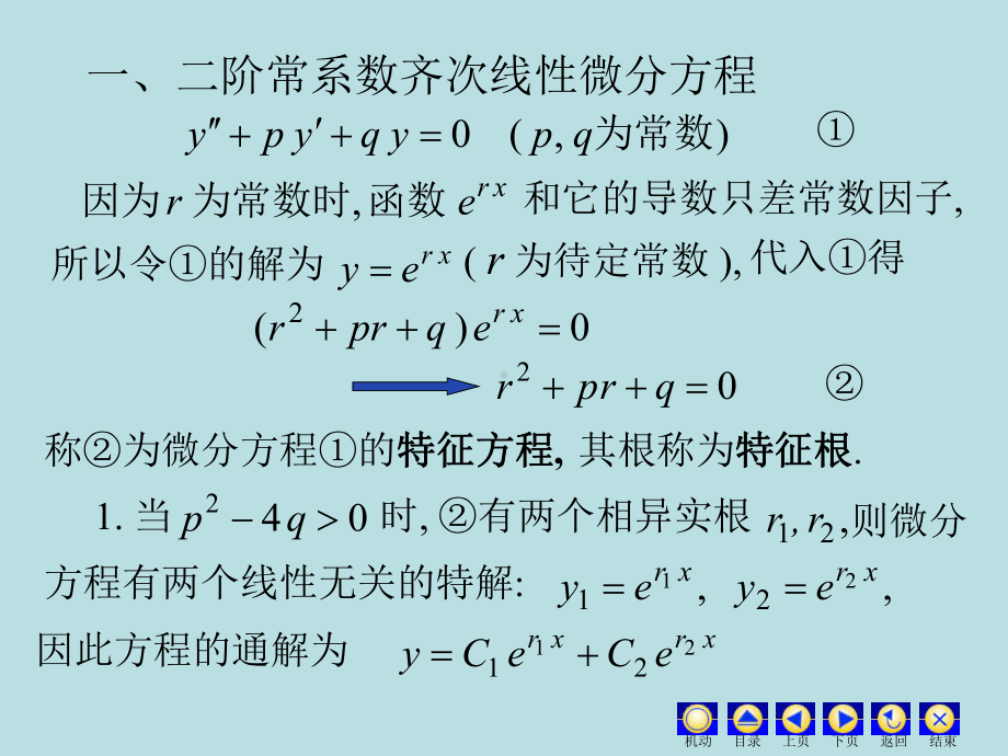 高等数学课件：7.5 常系数.ppt_第2页