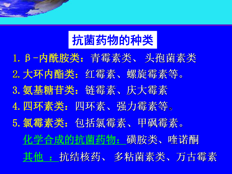 医学微生物学课件：6.细菌耐药性和医院感染.ppt_第3页