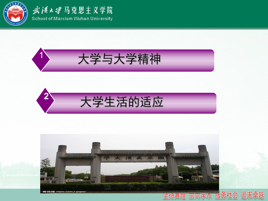 思想道德修养与法律基础课件：第二讲大学与大学适应.ppt_第2页