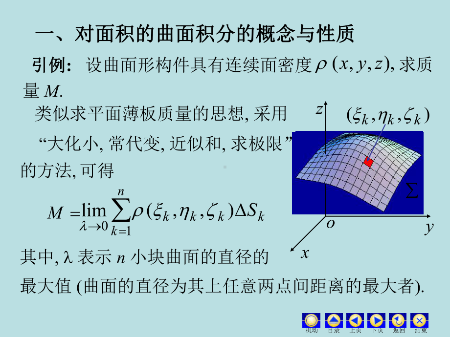 高等数学课件：11.4 对面积曲面积分.ppt_第2页