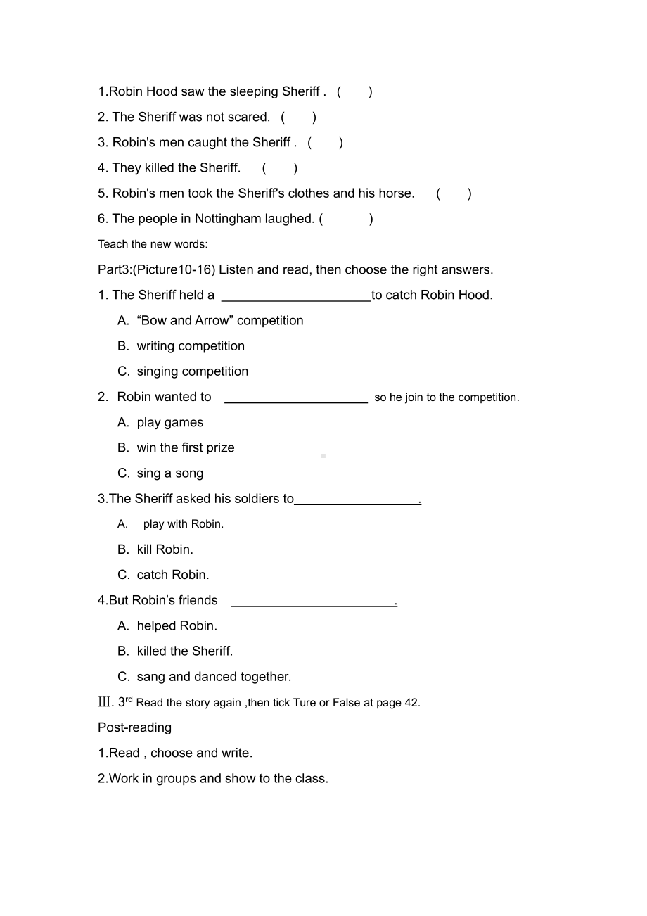 Unit 5 I love reading-Lesson 3-教案、教学设计-县级公开课-外研剑桥版六年级下册-(配套课件编号：70251).doc_第2页