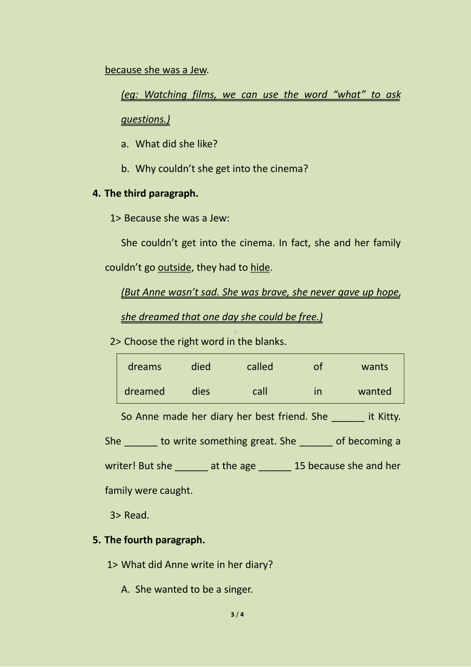 Revision 2-Lesson 3-教案、教学设计-县级公开课-外研剑桥版六年级下册-(配套课件编号：0022c).doc_第3页