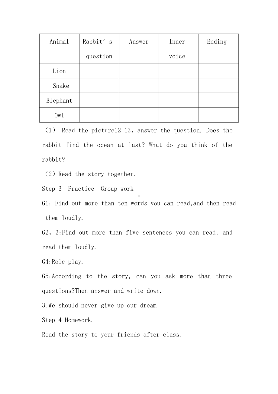 Unit 6 The world of my dreams-Lesson 3-教案、教学设计--公开课-外研剑桥版六年级下册-(配套课件编号：e01be).doc_第2页