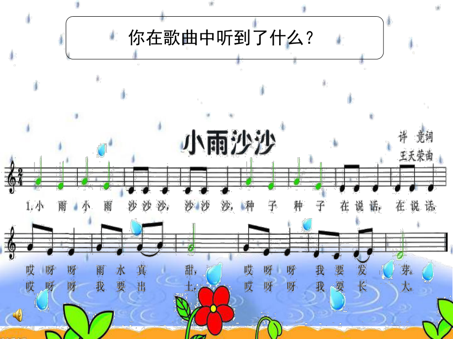 部编教材一年级上册8《雨点儿》.ppt_第1页