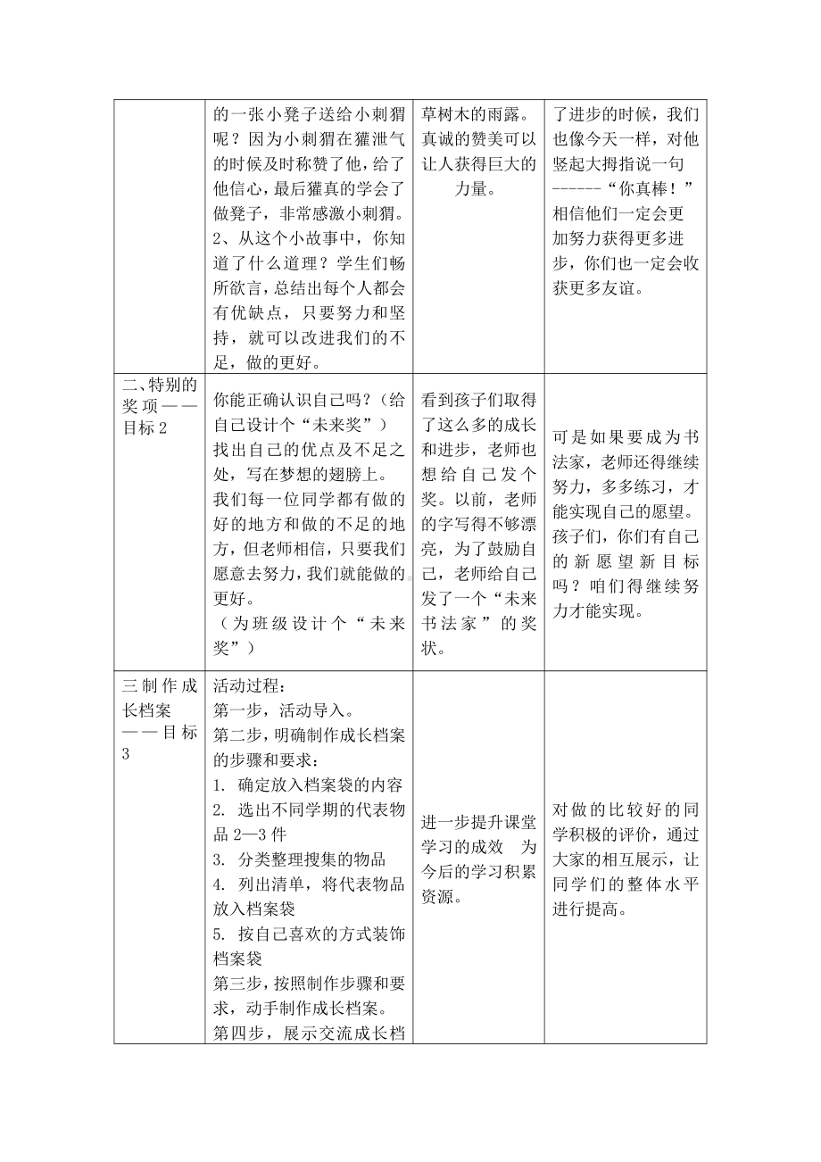 部编版二年级道德与法治下册《奖励一下自己》第2课时备课教案.docx_第2页