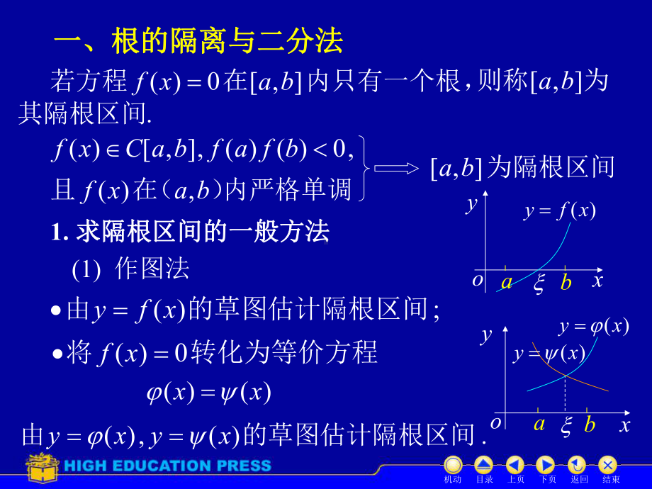 高等数学课件：D3-8方程近似解（第一章）.ppt_第2页