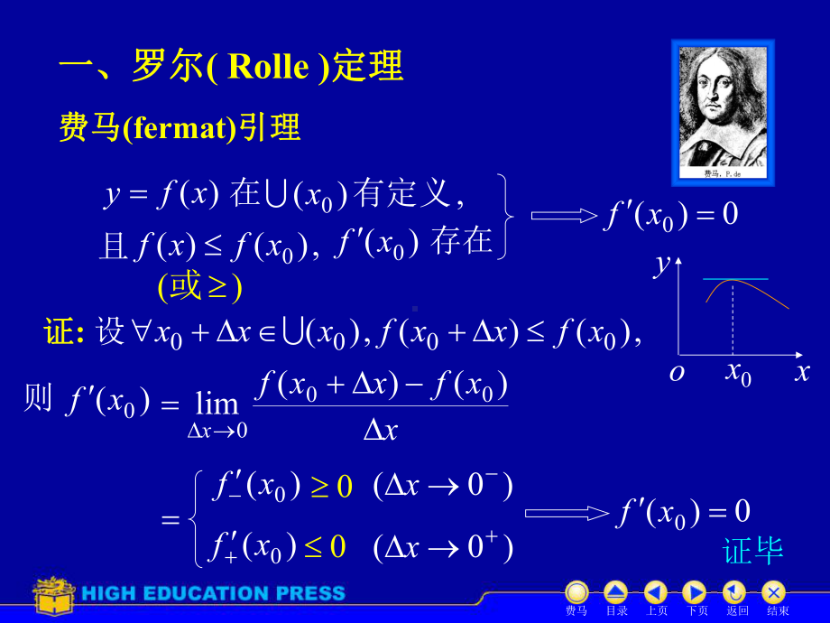 高等数学课件：D3-1中值定理（第一章）.ppt_第3页