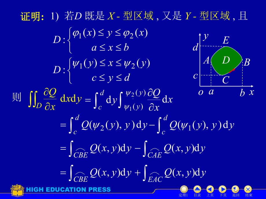 高等数学(同济大学)课件下第10-3格林公式.ppt_第3页