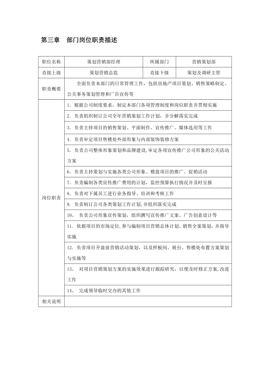 房地产营销策划管理制度及工作流程-(2).doc_第3页