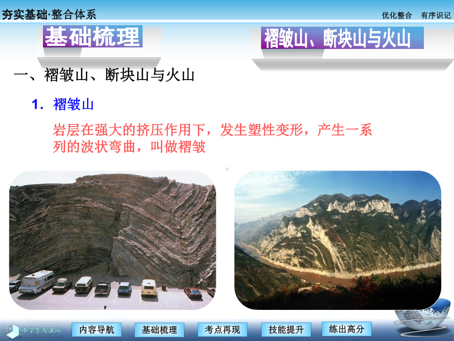 地理必修一课件：第二讲山地的形成与河流地貌的发育.ppt_第3页