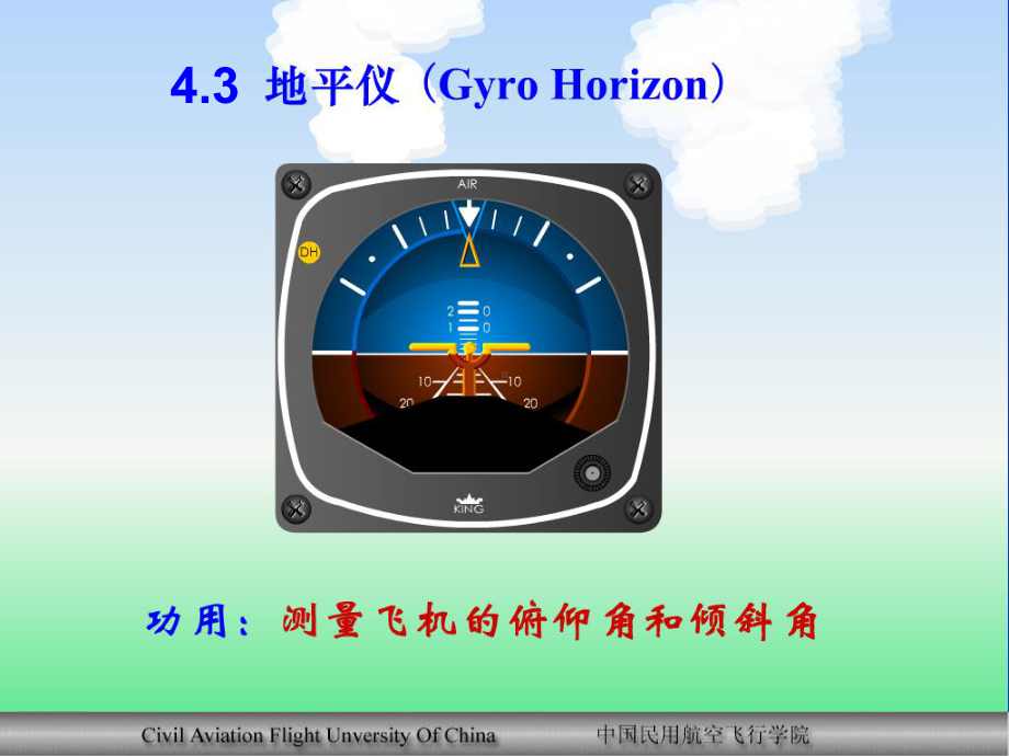 航空仪表课件：1[1].5 测量飞机姿态的仪表(2).ppt_第1页