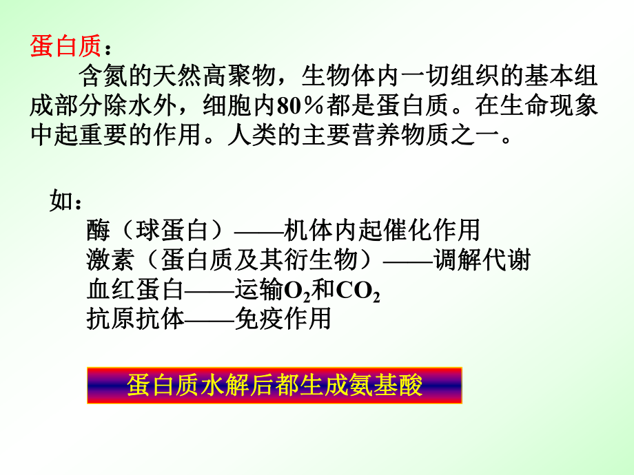 有机化学课件：第十六章 蛋白质.ppt_第2页