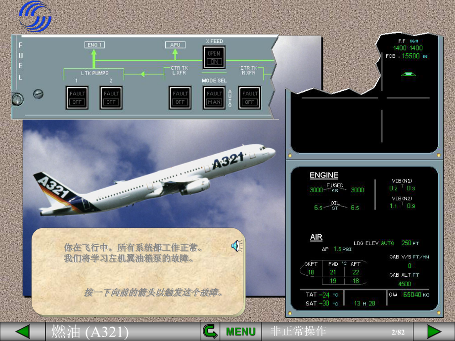 空客课件：A321燃油非正常操作.pps_第2页