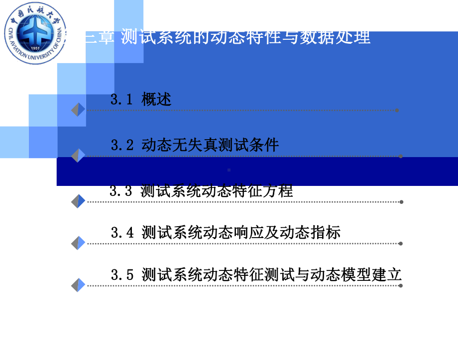 航空传感器与测试课件：04 05第三章 测试系统的动态特性与数据处理.ppt_第2页