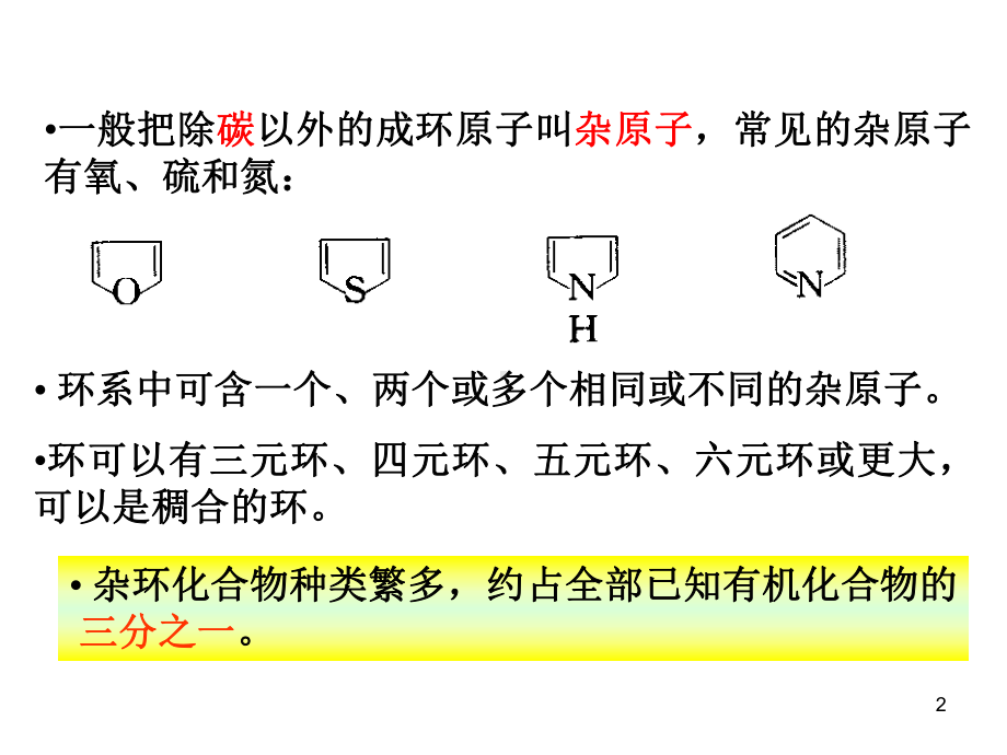 有机化学课件：第十四章 杂环有机物.ppt_第2页