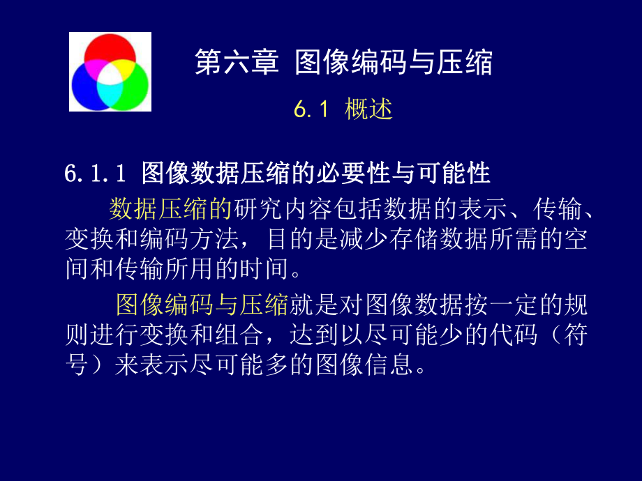 数字图像处理课件：第06章 图像编码与压缩.pps_第2页