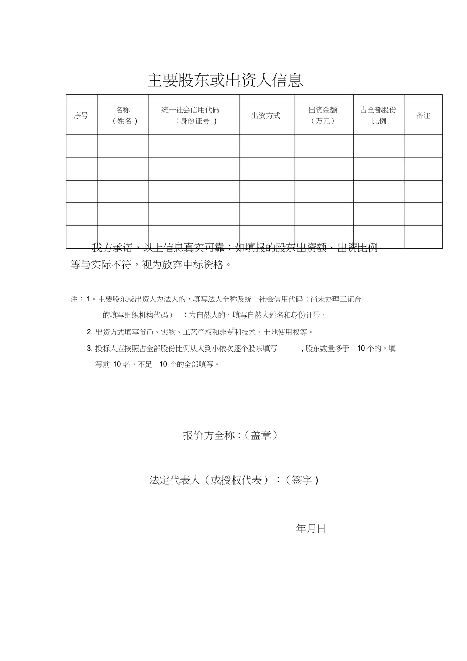 主要股东或出资人信息.docx_第1页