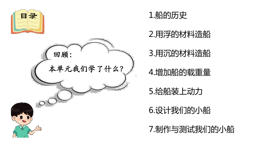 2022新教科版五年级下册科学《船的研究》单元复习ppt课件.pptx_第2页