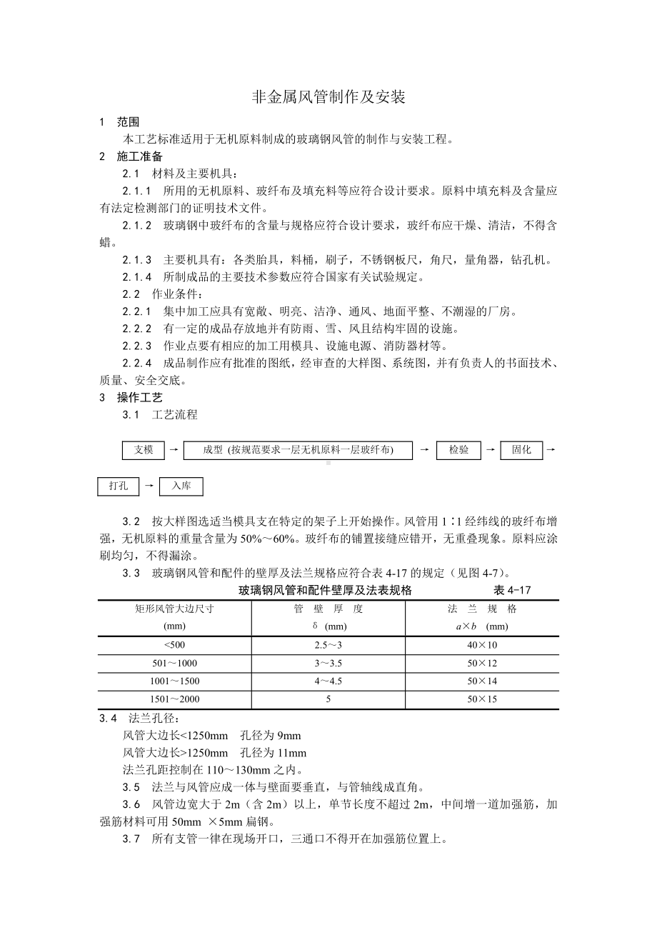 002非金属风管制作及安装工艺.doc_第1页