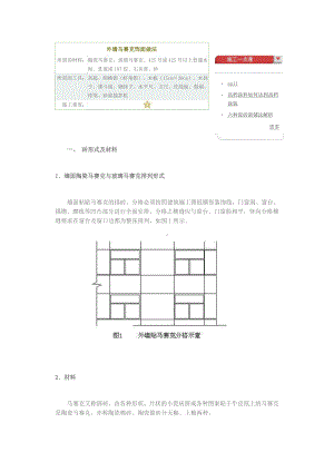 外墙马赛克饰面做法.doc