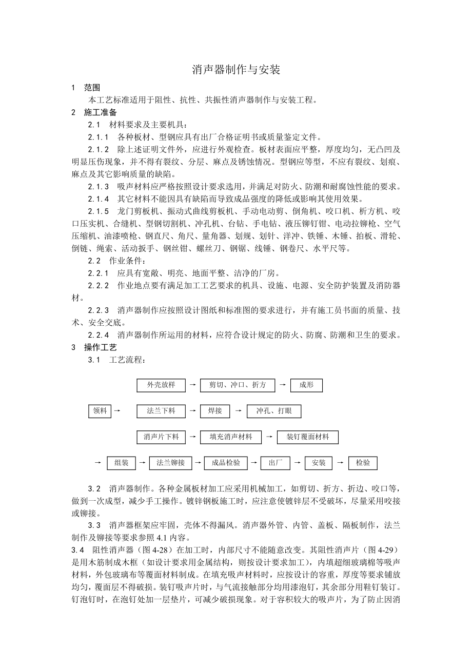 008消声器制作与安装工艺.doc_第1页