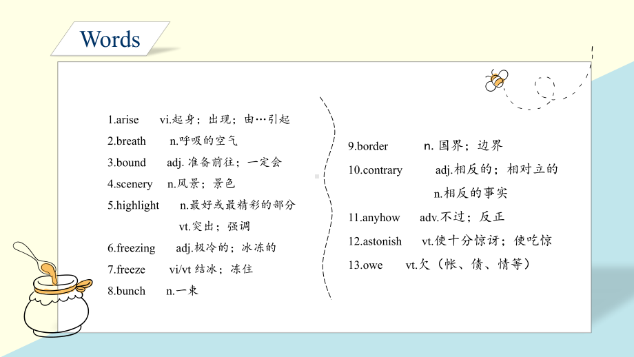 （2019版）新人教版选择性必修第二册Unit 4 重点单词短语预习＆写作指导ppt课件.pptx_第2页