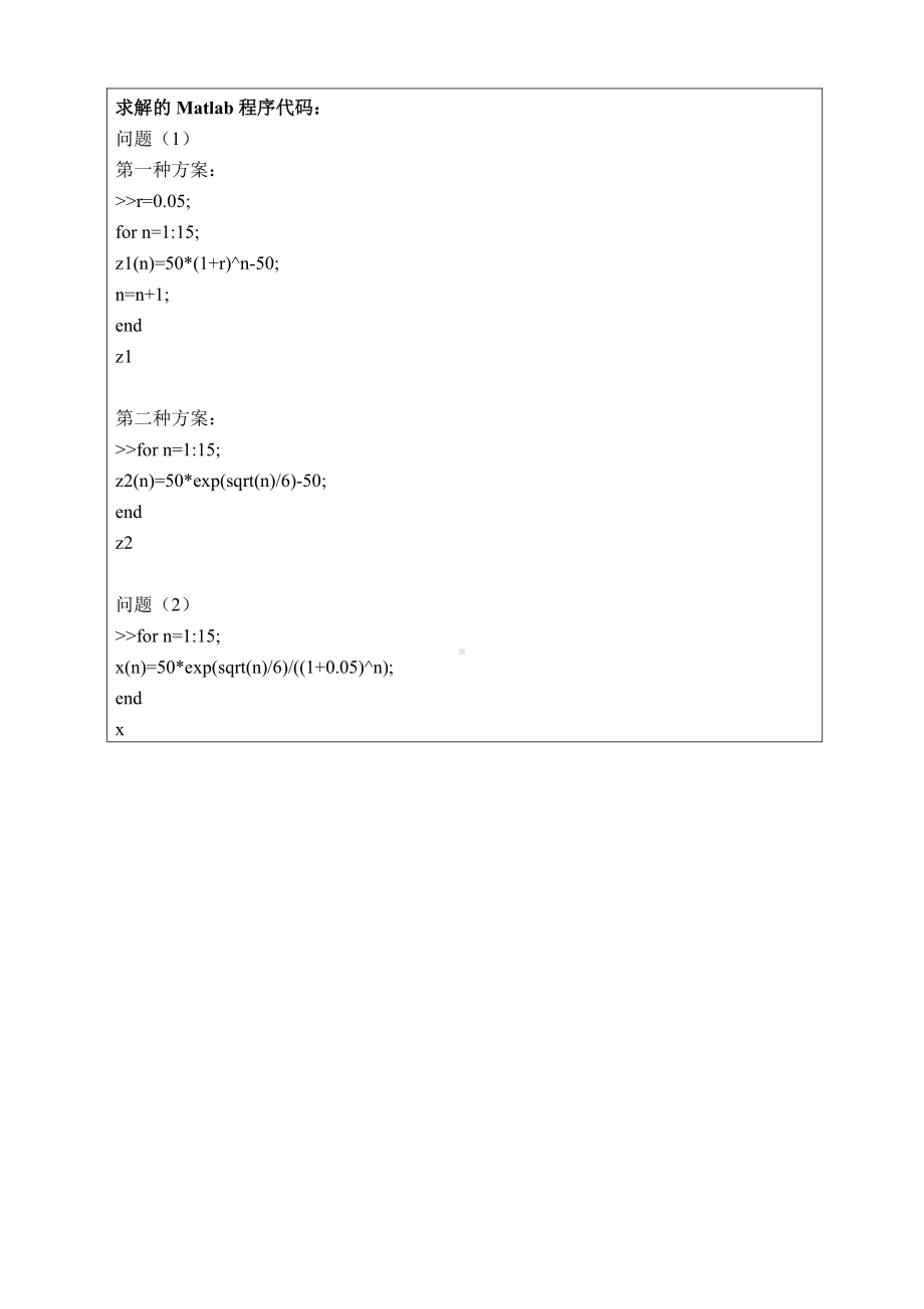 数学建模实验报告2无约束优化.doc_第3页