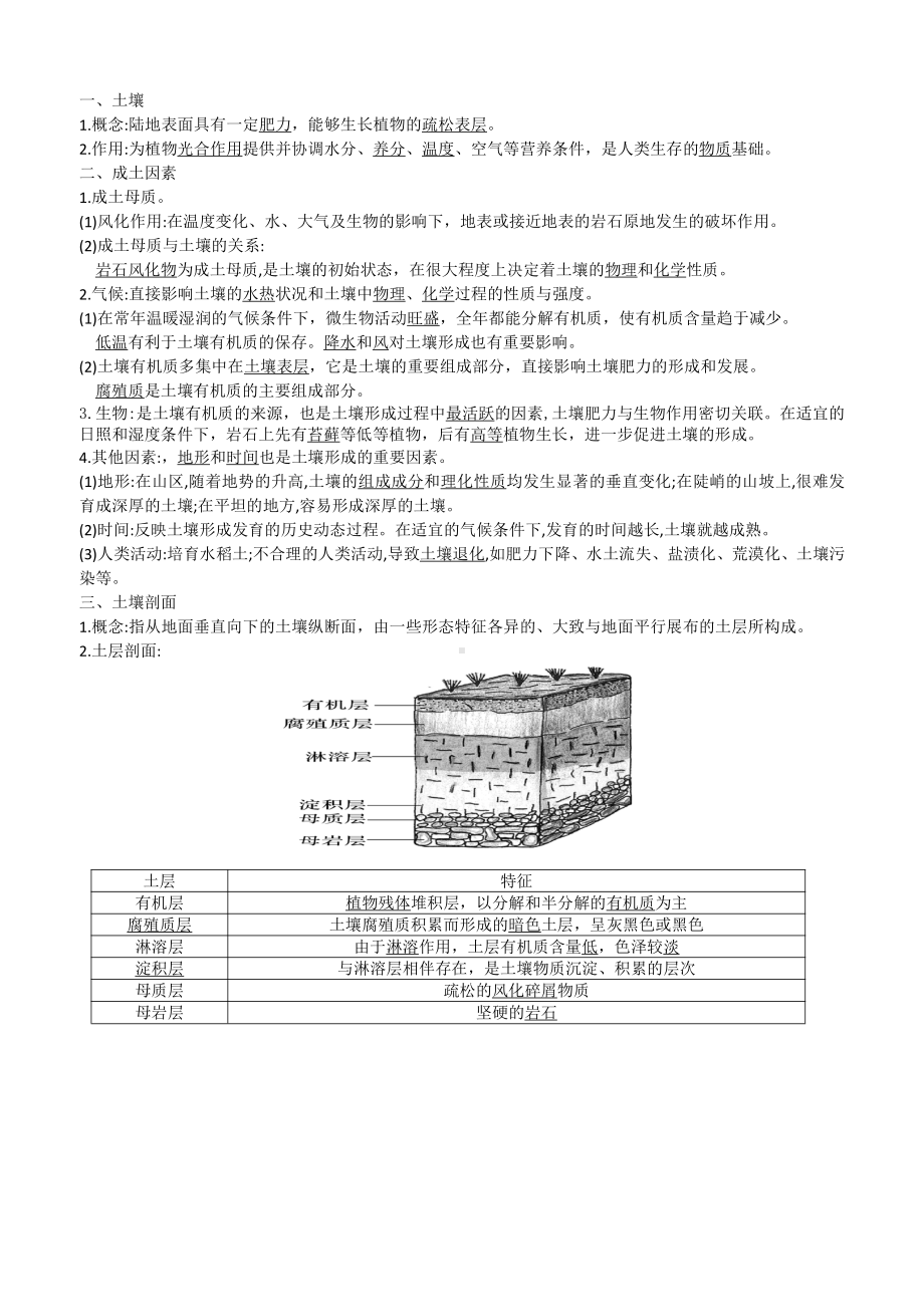 （新教材）2021新湘教版高中地理必修第一册第5章第2节 土壤的形成 导学案.docx_第2页