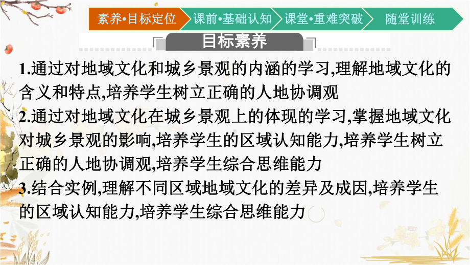 （新教材）2021新湘教版高中地理必修第二册2.2 地域文化与城乡景观ppt课件.pptx_第2页