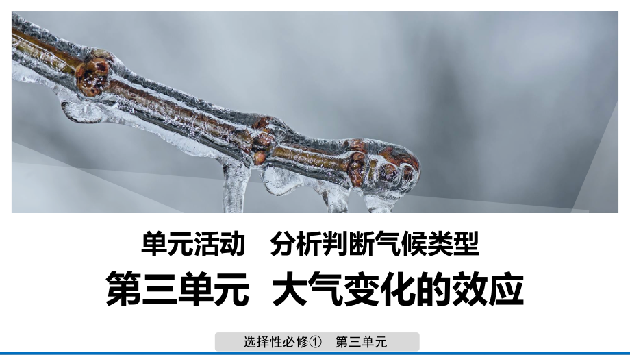 （新教材）2021鲁教版高中地理选择性必修一第三单元 单元活动 分析判断气候类型 ppt课件.pptx_第1页