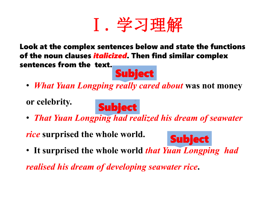 （2019版）新人教版选择性必修第一册Unit 5Discovering Useful Structures ppt课件.pptx_第2页