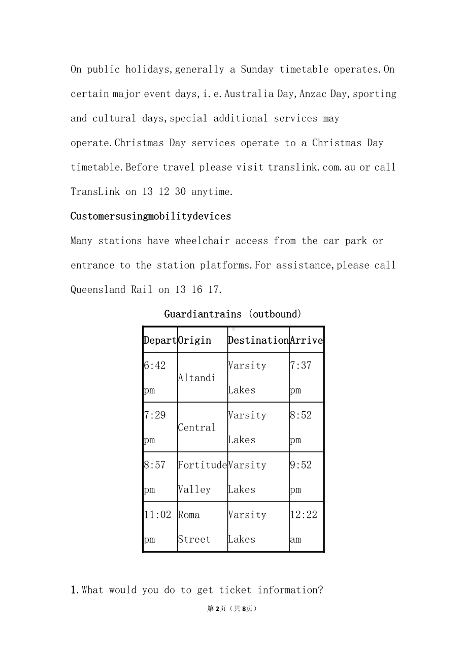 （2019版）新人教版选择性必修第一册Unit 3Using Language 课后基础巩固练（含答案）.doc_第2页