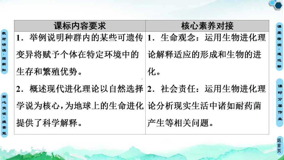 （新教材）2019新人教版高中生物必修二第6章第2节自然选择与适应的形成课件.ppt_第2页