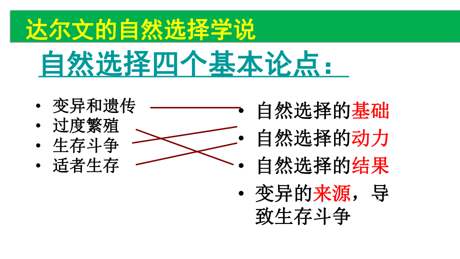 （新教材）2019新人教版高中生物必修二6.3.1种群基因组成的变化与物种的形成（第一课时）ppt课件.pptx_第3页