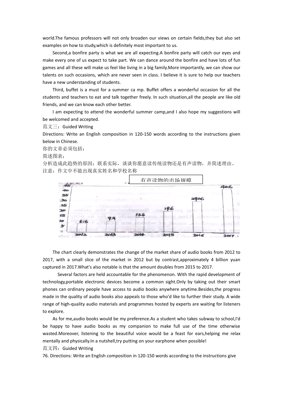 （新教材）2022新上教版高中英语必修第三册作文范文16篇（word版）.doc_第2页