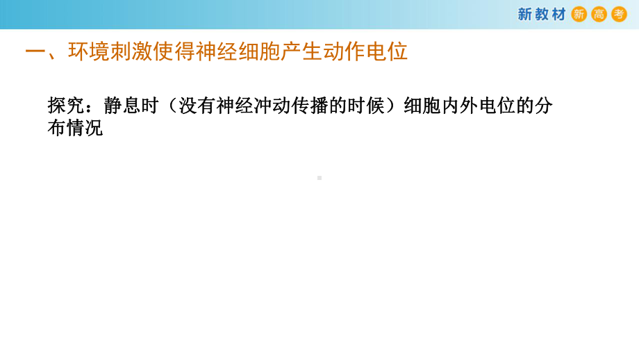 2.2神经冲动的产生和传导（1）ppt课件-（新教材）2019新浙科版高中生物选择性必修一.pptx_第2页