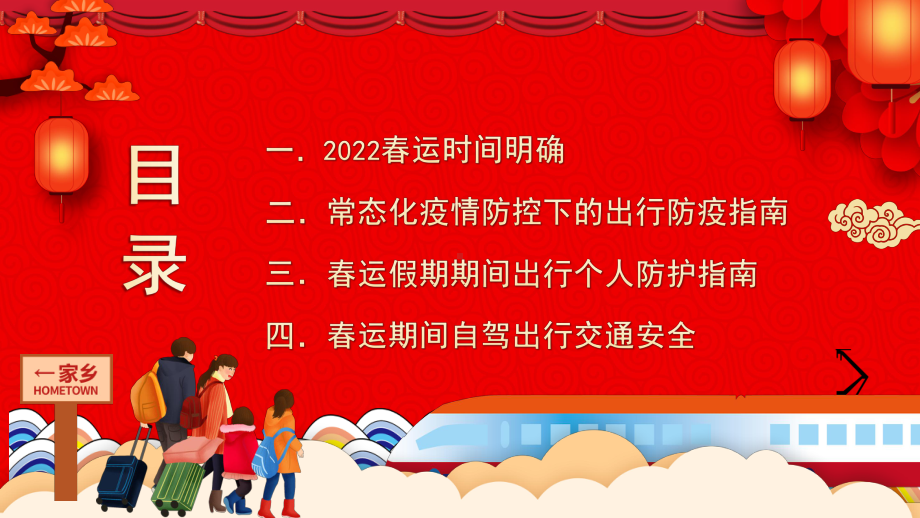 2022年春运交通安全疫情防范知识安全出行PPT课件（带内容）.ppt_第2页