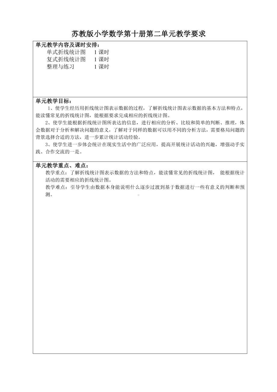 无锡市苏教版五年级数学下册第二单元《折线统计图》全部教案.doc_第1页