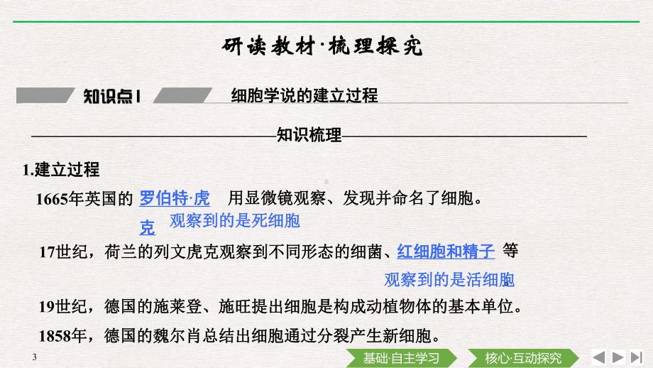 （新教材）2019新人教版高中生物必修一第1节　细胞是生命活动的基本单位ppt课件.pptx_第3页