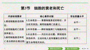 （新教材）2019新人教版高中生物必修一第3节　细胞的衰老和死亡ppt课件.pptx