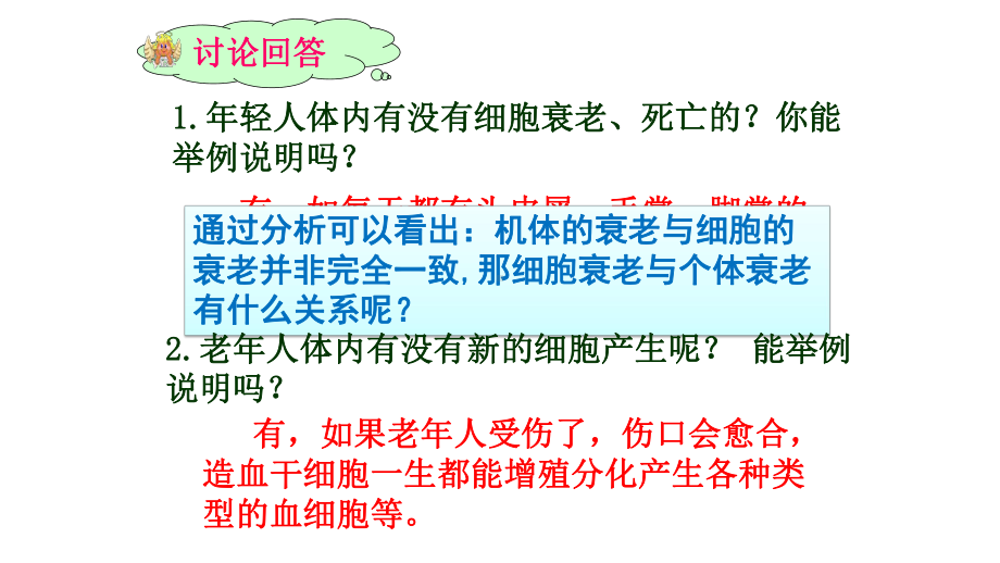 6.3 细胞衰老和凋亡-ppt课件-（新教材）2019新人教版高中生物必修一.pptx_第3页