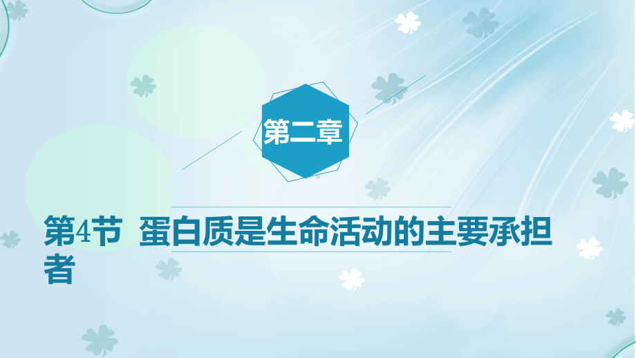 2.4蛋白质是生命活动的主要承担者ppt课件-（新教材）2019新人教版高中生物必修一(1).pptx_第1页