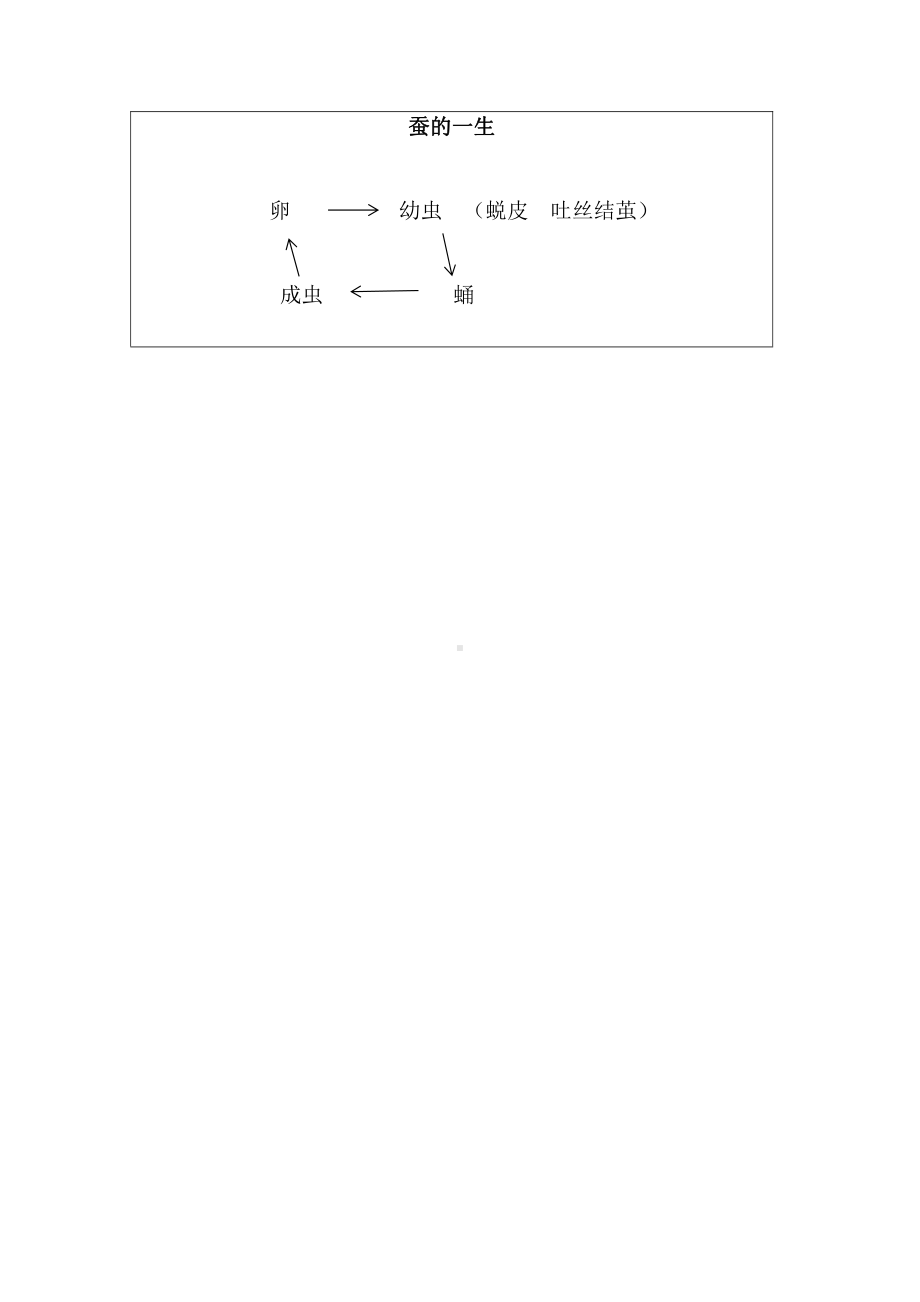 2022人教鄂教版四年级下册科学2.8《蚕的一生》教案.docx_第3页