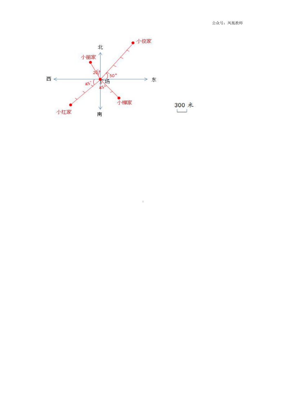 苏教版六下数学5.2 根据方向和距离在平面图上表示物体的位置.docx_第3页