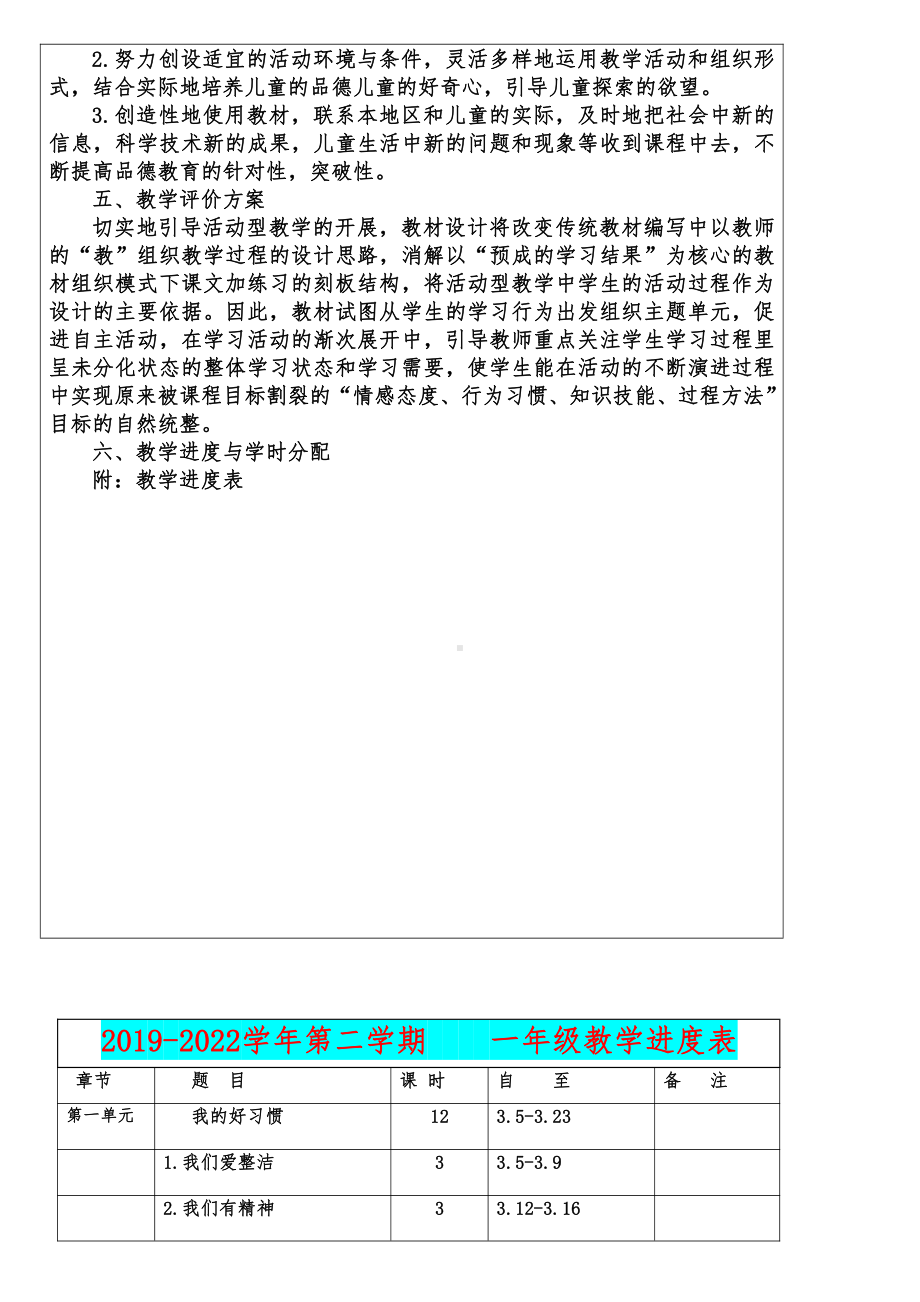 2022年春部编小学一二三年级《道德与法治》下册全册教案三套汇编.docx_第3页