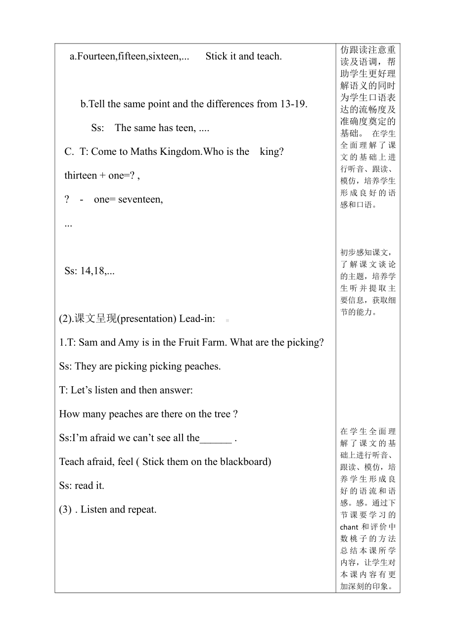 Module 4-Unit 2 Thirteen, fourteen, fifteen…-教案、教学设计-公开课-(配套课件编号：e0156)-外研版（一起）三年级下册.docx_第2页