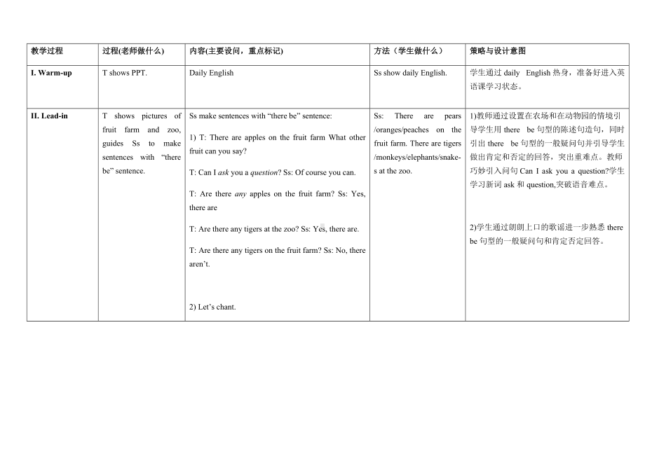 Module 7-Unit 1 Are there many children in your class -教案、教学设计-公开课-(配套课件编号：101f5)-外研版（一起）三年级下册.docx_第2页