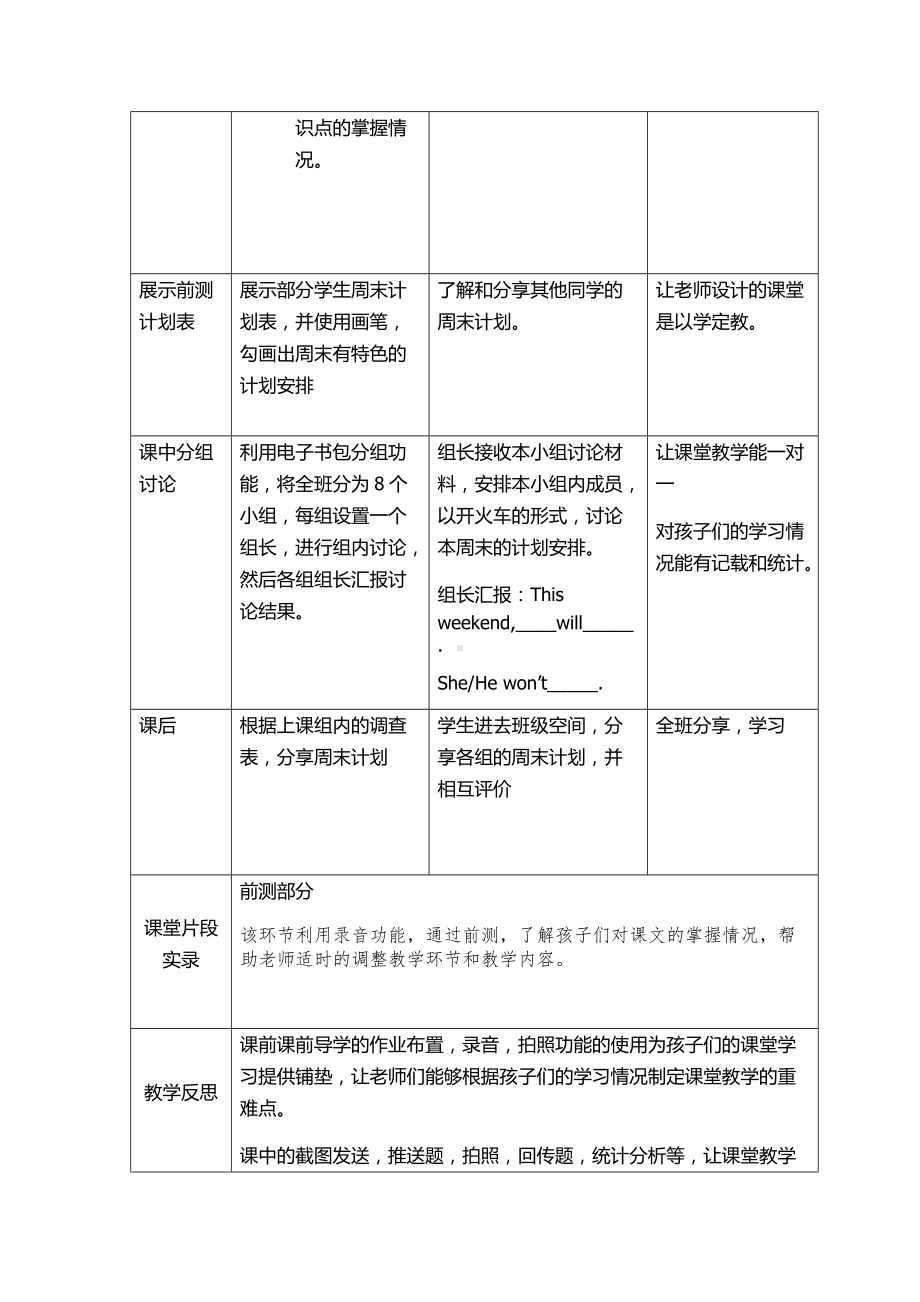 Module 3-Unit 2 Will we have breakfast at 7 -教案、教学设计--(配套课件编号：50199)-外研版（一起）三年级下册.docx_第3页